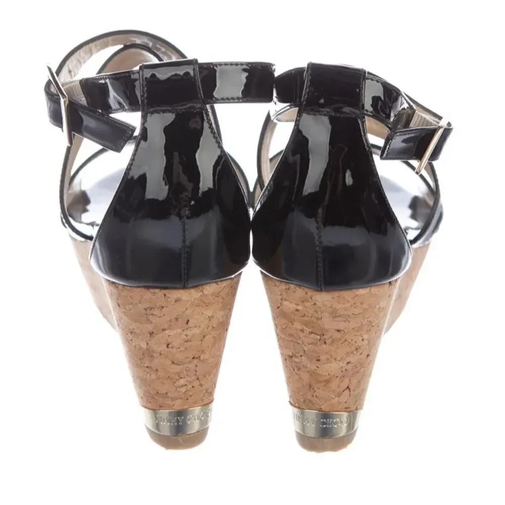 New jimmy choo Platform wedges sandals